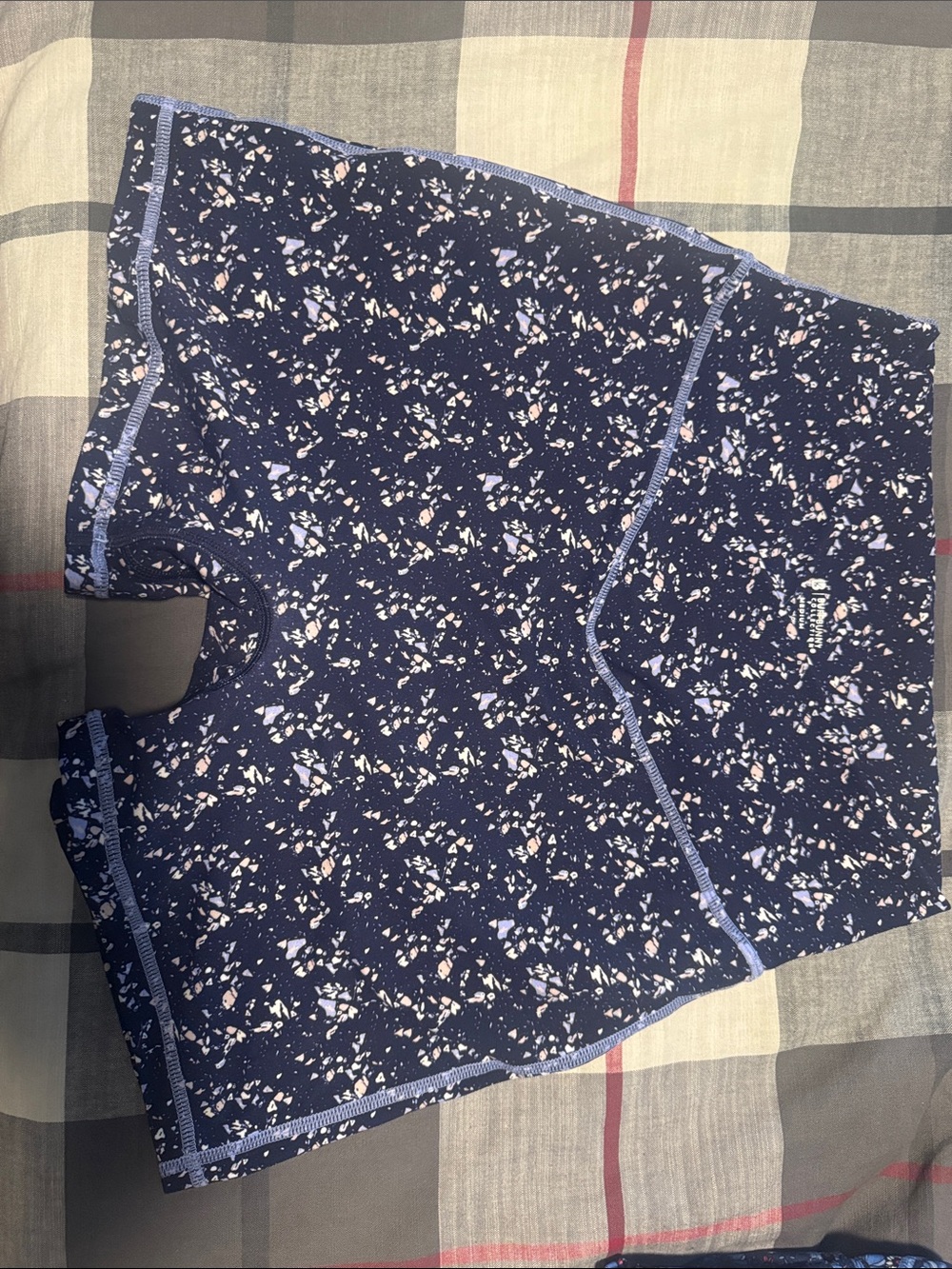 Buffbunny cross band spandex gym short